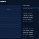 Motron Customers Page Screenshot